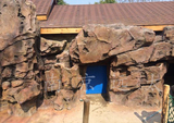 揚州動物園四期塑石、仿木欄桿工程