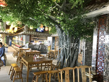 南京老浦口1914盧大鮮餐廳仿真樹、塑石小品工程